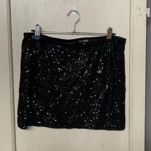 Sequins Mini skirt